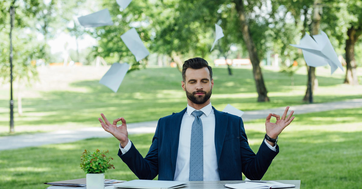 ein Maker der meditiert