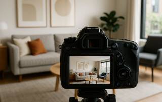 ein Harmonisches Zuhause, hochwertig, dass für schöner Wohnen fotografiert wird