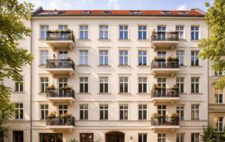 ein Mehrfamilienhaus Altbau